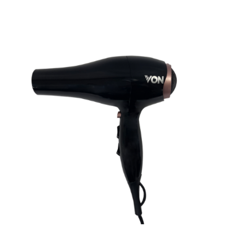 VON VSHD10BKK PORTABLE HAIR DRYER 1000W - BLACK