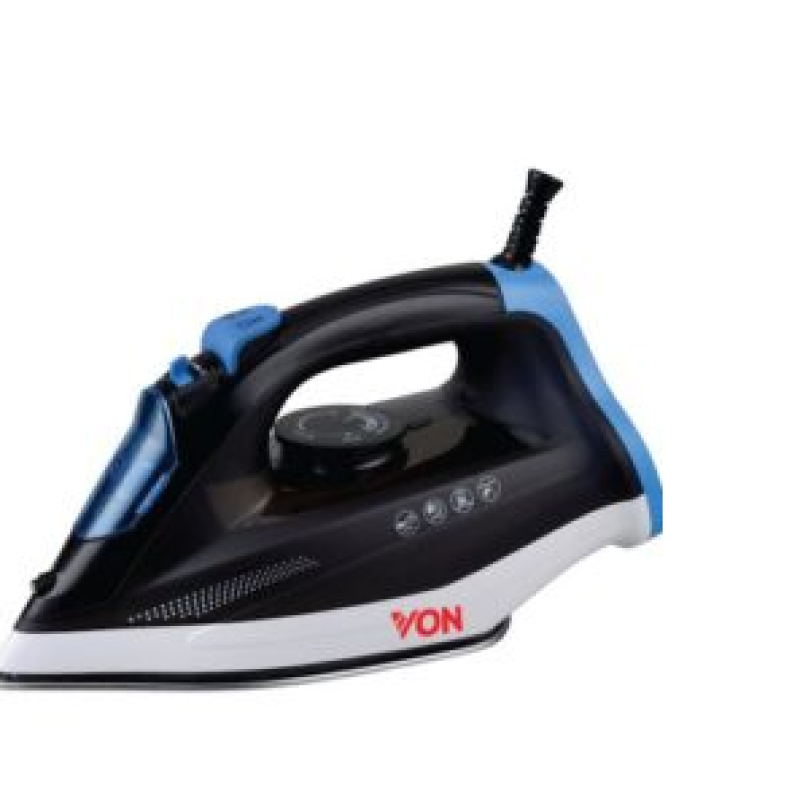 VON VSIS22PSK STEAM IRON CERAMIC PLATE-2400W