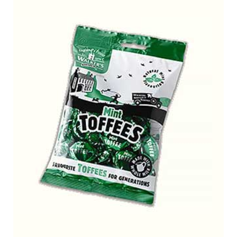 WALKERS MINT TOFFEES 150g 