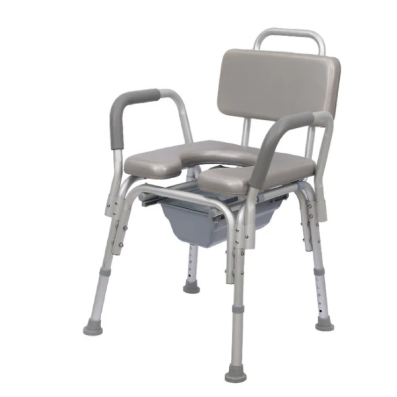 Caremax Aluminium Commode Shower Chair Adjustable For Adult