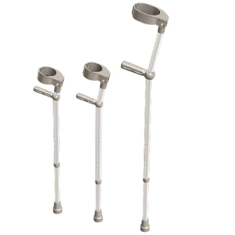 JianLian Aluminium Elbow Crutch 22mm
