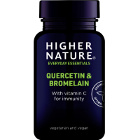 Higher Nature Quercetin and Bromelain 60 Tablets