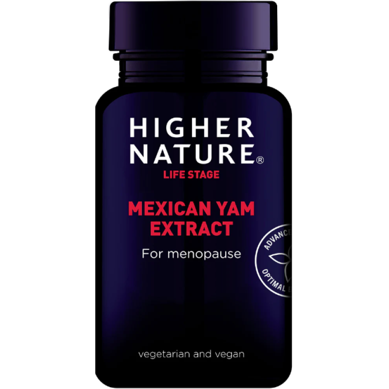 Higher Nature Mexican Yam Extract 90 Capsules