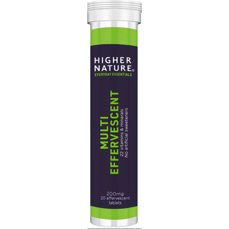 Higher Nature Multi Effervescent 20 Tablets 