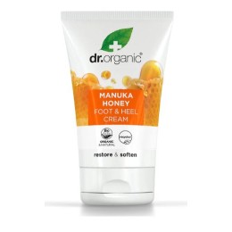 Dr organic manuka honey foot and heel cream cream 125ml
