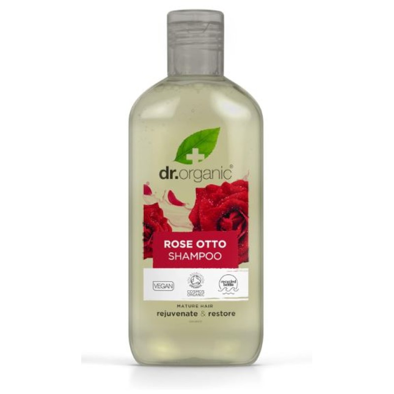Dr Organic Rose Otto Shampoo 265ml