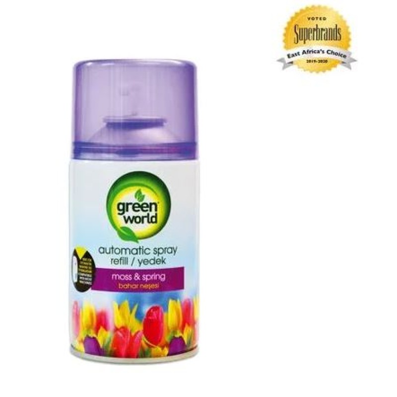 Green World Spray Refill Musk 250ml, 24 cans in a Carton