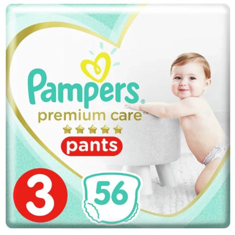 Pampers Baby Pants Size 3 Extra 6-11kgs 56 Pieces