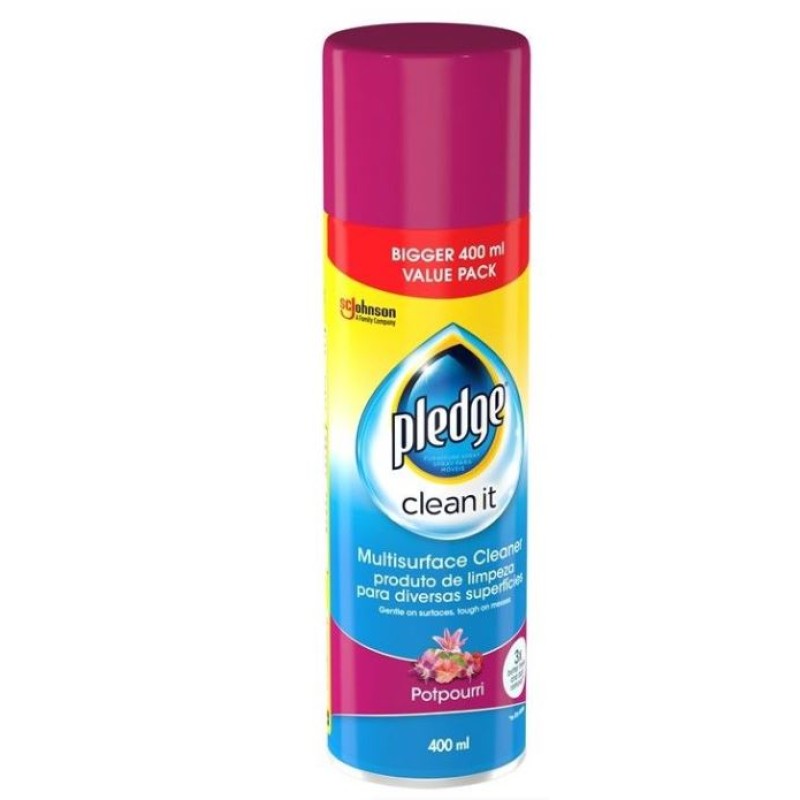 Pledge Potpourri Multi Surface Cleaner Spray 300ml 24 Pieces
