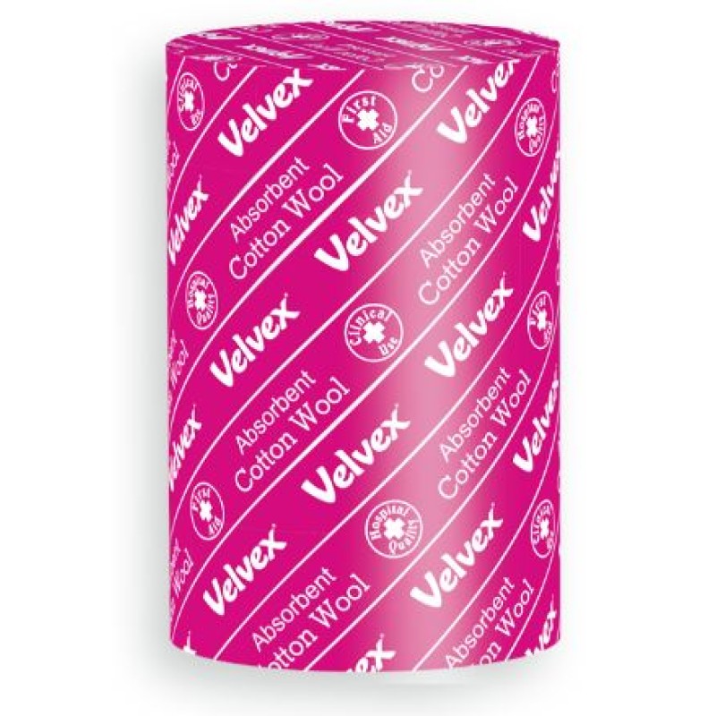 Velvex Cotton Wool 400grams, 15 packets in a Carton