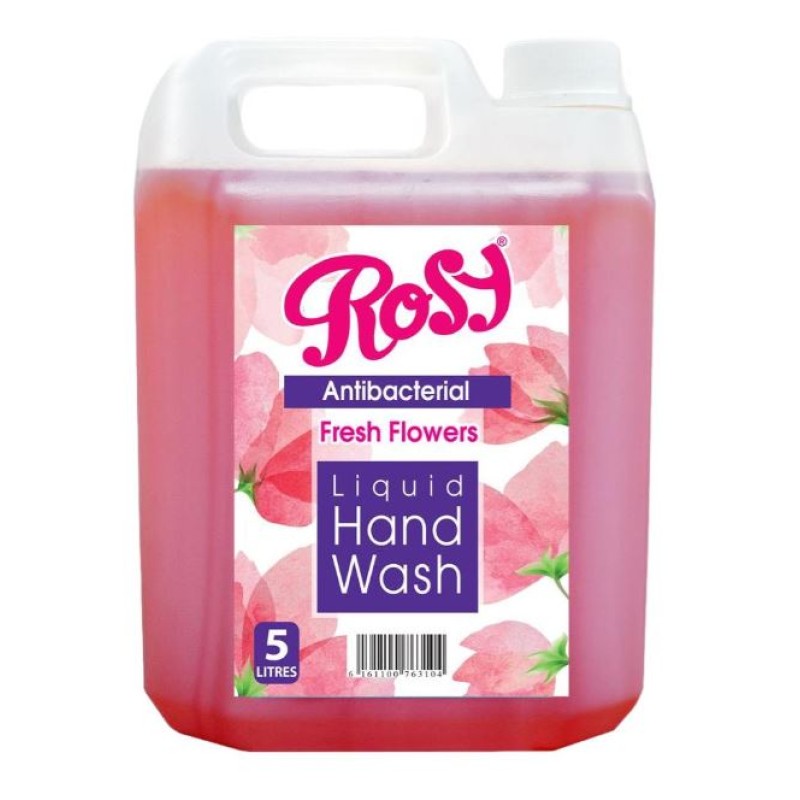 Rosy Cream Hand Wash Pink Rose Petals 5Litres