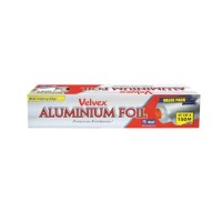 Velvex Aluminium Foil 45cm x 150Metres, 4 packets in a Carton