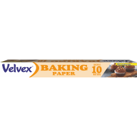 Velvex Baking Paper 38cm x 10m, 24 pieces in a Carton
