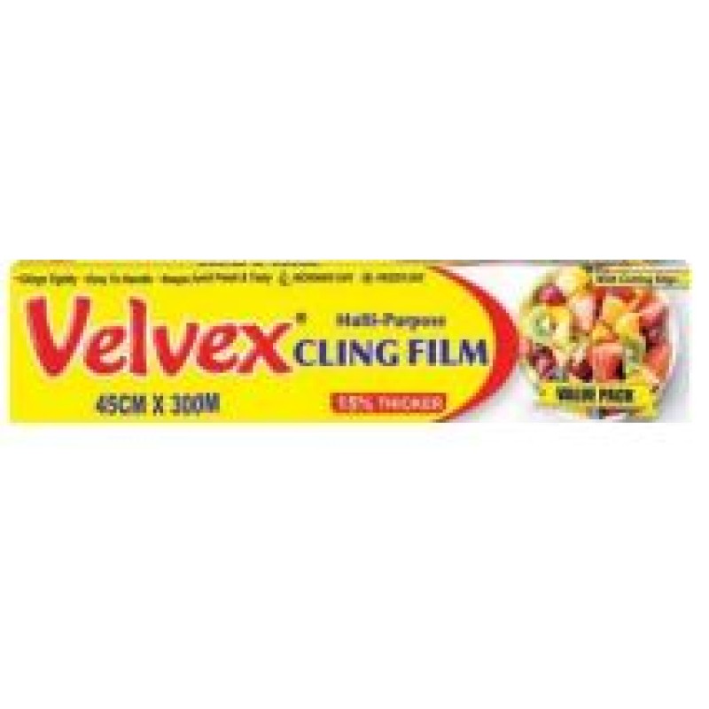 Velvex Cling Film 45cm x 30Metres