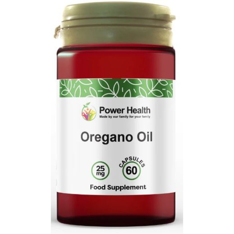 Power Health Oregano Oil 25mg 60 Capsules