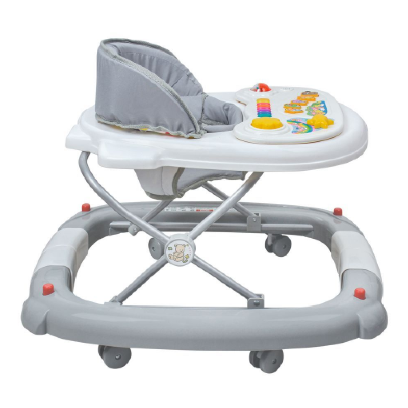 2 IN 1 BABY WALKER/ROCKER -BLUE & WHITE