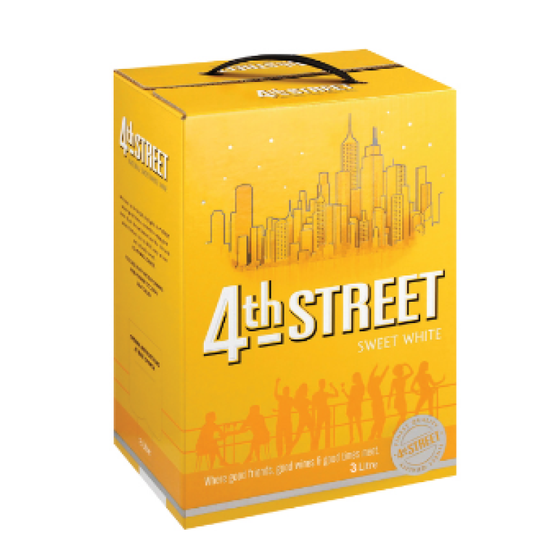 4Th STREET SWEET WHITE  WINE 5L 