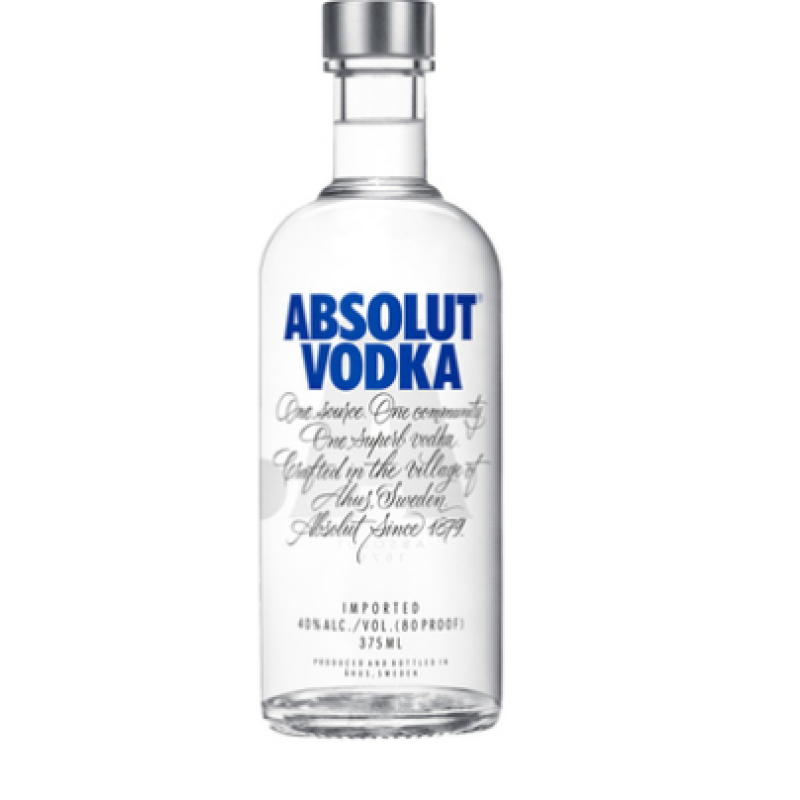 ABSOLUT VODKA ORIGINAL   375Ml 