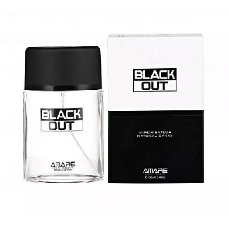 Amare Black Out Edt Perfume For Men 100ml