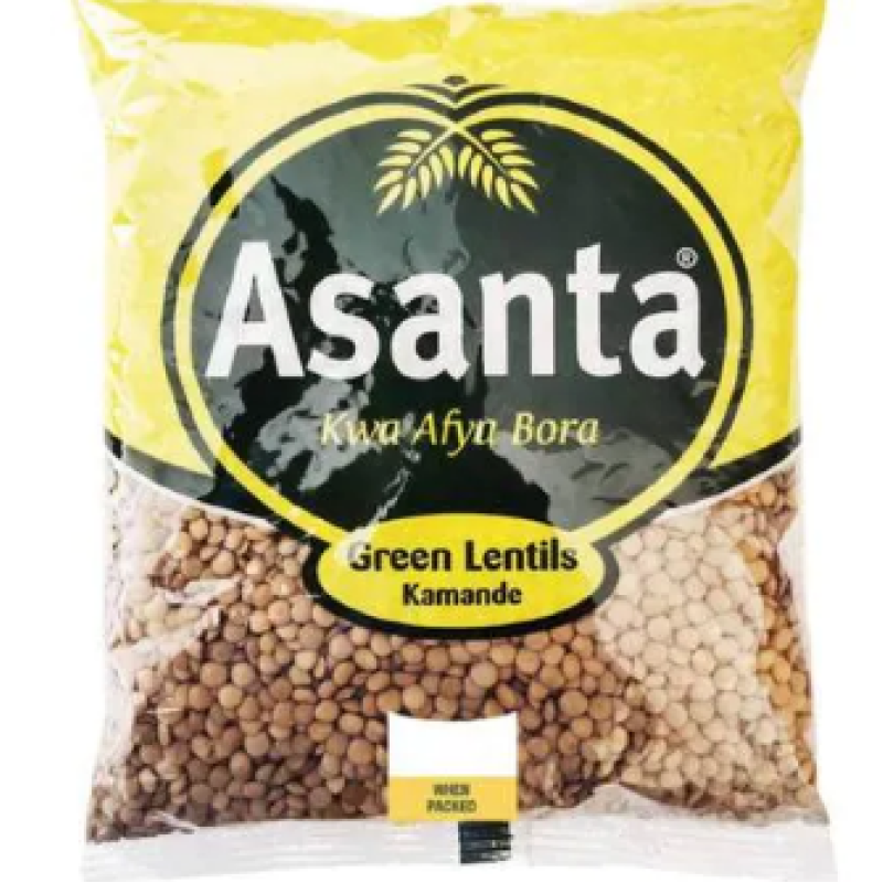 ASANTA GREEN LENTILS 500G