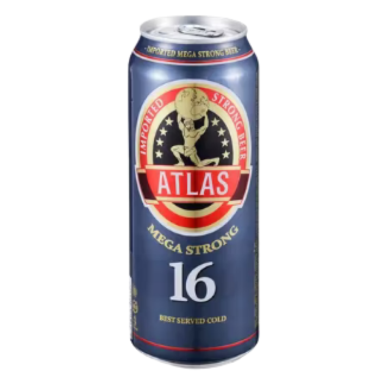 ATLAS 16% BEER CAN 500ml