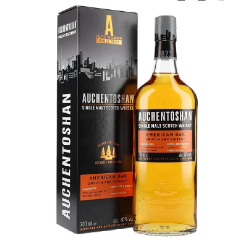 AUCHENTOSHAN AMERICAN OAK WHISKY 700ML