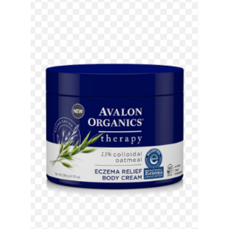 AVALON ORGANICS THERAPY ECZEMA RELIEF BODY CREAM 296G (10 OZ)