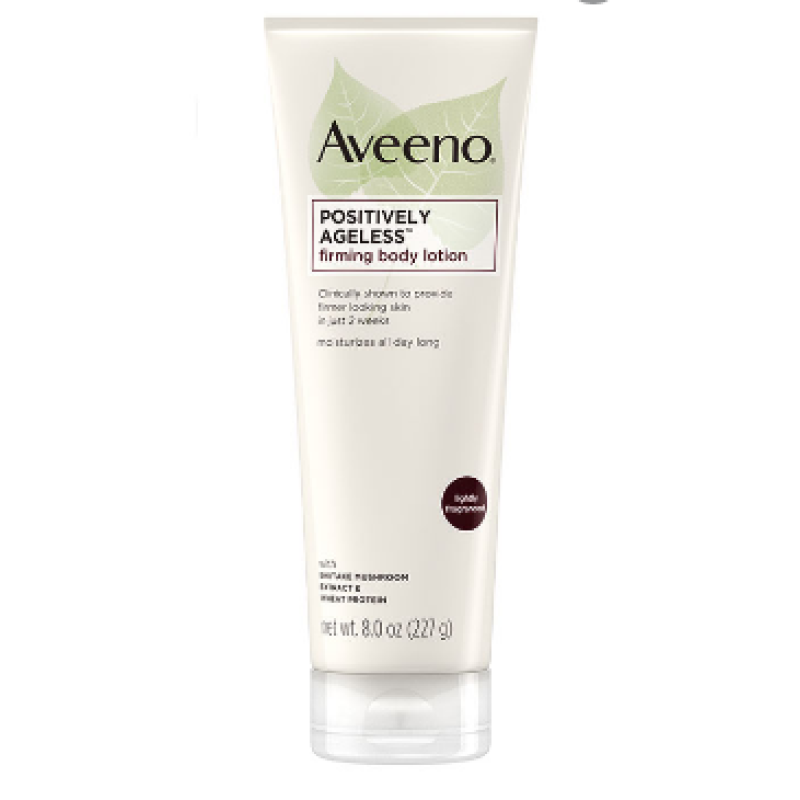 AVEENO POSITIVELY AGELESS FIRMING BODY LOTION 227G