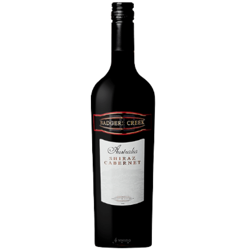 BADGERS CREEK SHIRAZ CABERNET  2019 75cl