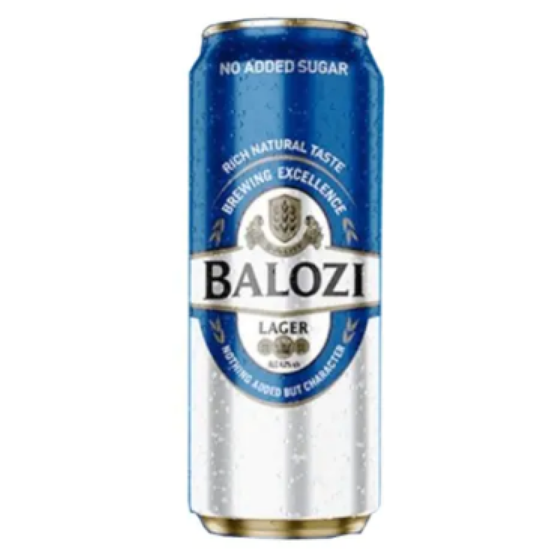 BALOZI LAGER BEER CAN 500Ml 