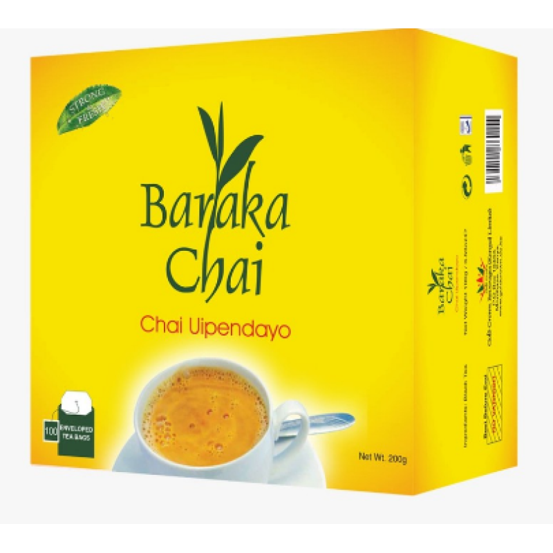 BARAKA CHAI  TEA BAGS 100'S