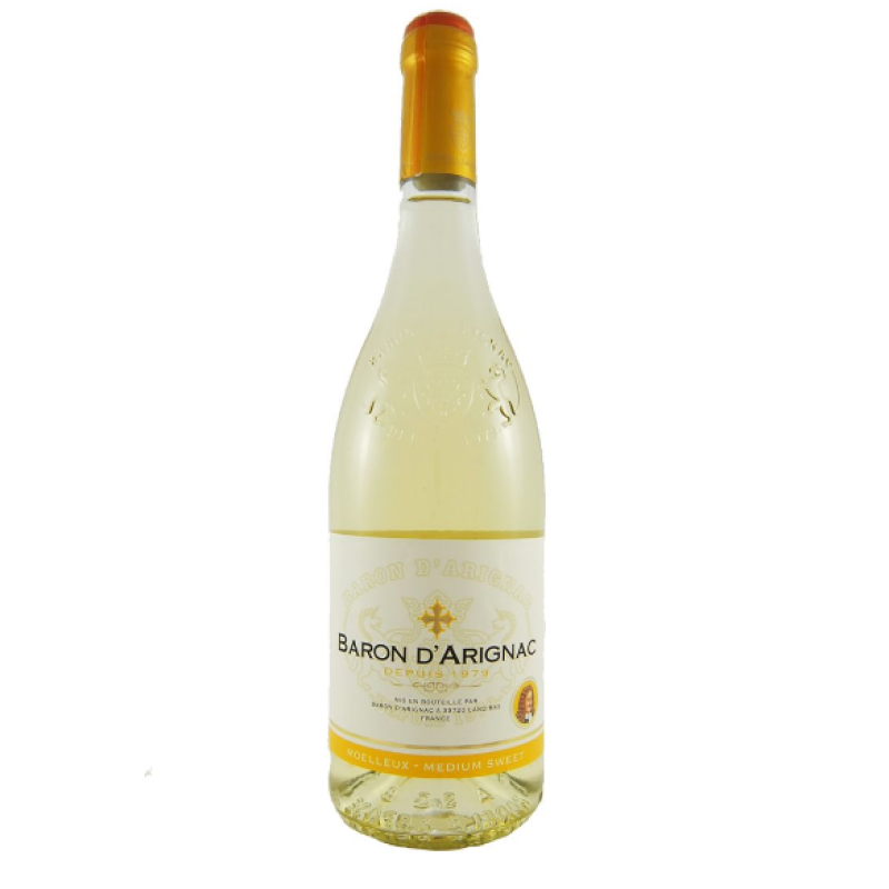 BARON D' ARIGNAC MOUSSEUX NV BRUT WHITE WINE  750Ml 