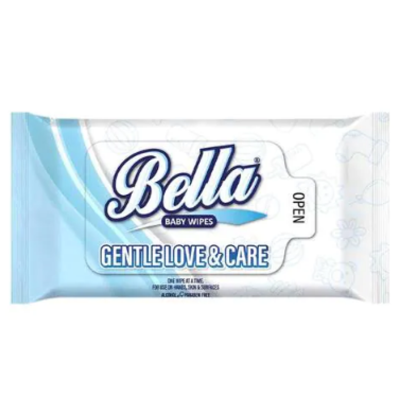 BELLA BABY WIPES 80's