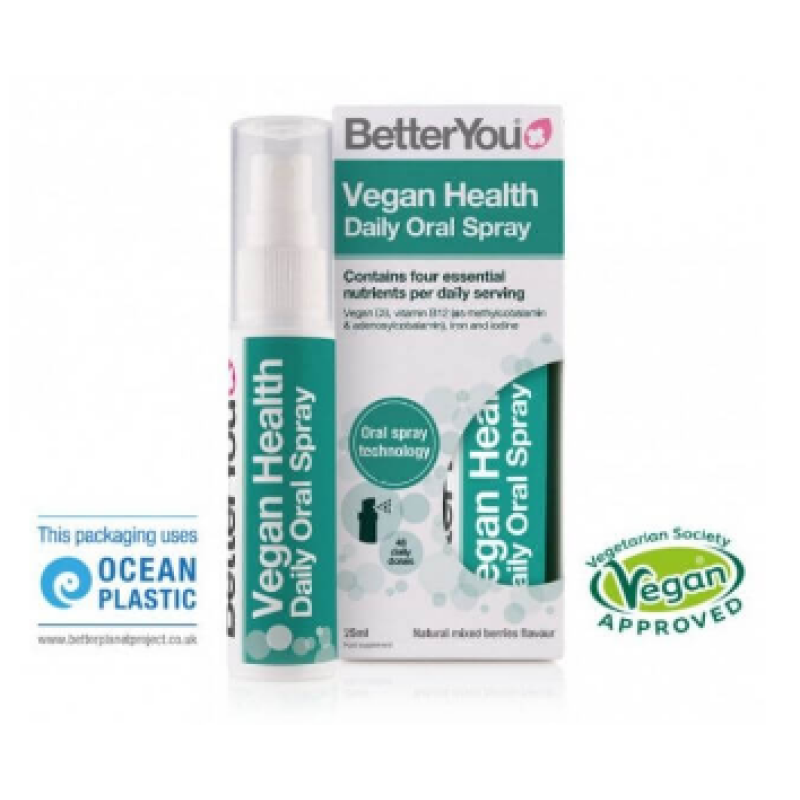 BETTER YOU VEGAN HEALTH DAILY ORAL SPRAY 25ML