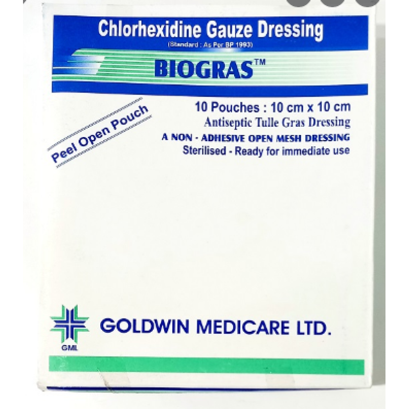 Biogras 10cm 10's