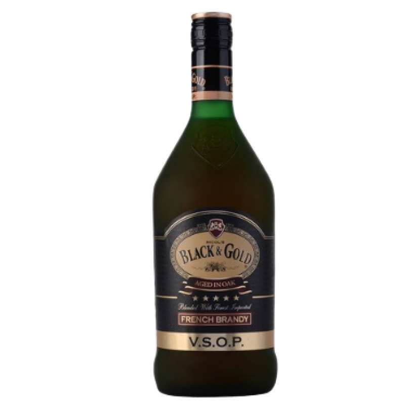 BLACK AND GOLD VSOP BRANDY 750ML