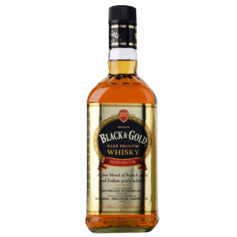 BLACK AND GOLD WHISKY 750ML