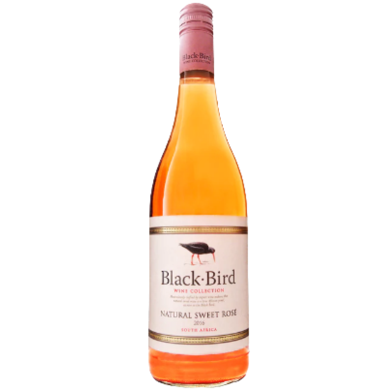 BLACK BIRD NATURAL SWEET ROSE WINE 750Ml 