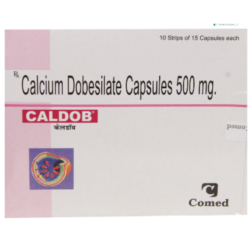 Caldob 500mg caps 50's