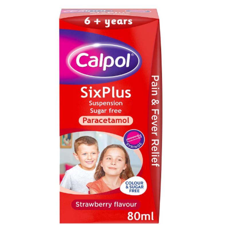 CALPOL SIX PLUS SUSPENSION 100 ML