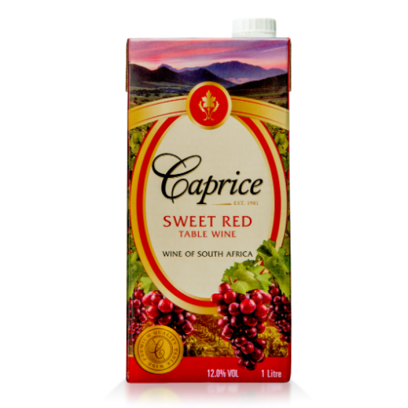 CAPRICE SWEET RED TABLE WINE 1L