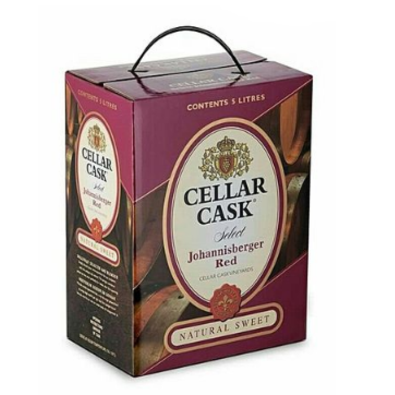 CELLAR CASK JHB RED WINE 5L 