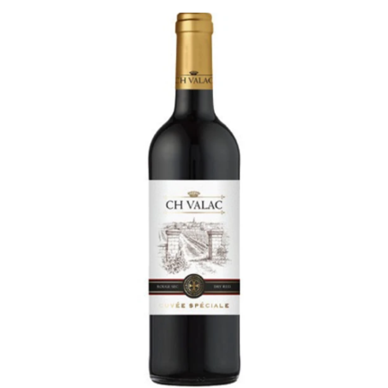 CH VALAC DRY RED  75cl