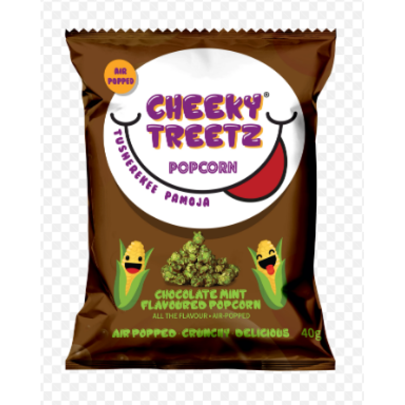 CHEEKY TREETZ POPCORN 100g - CHOCOLATE MINT