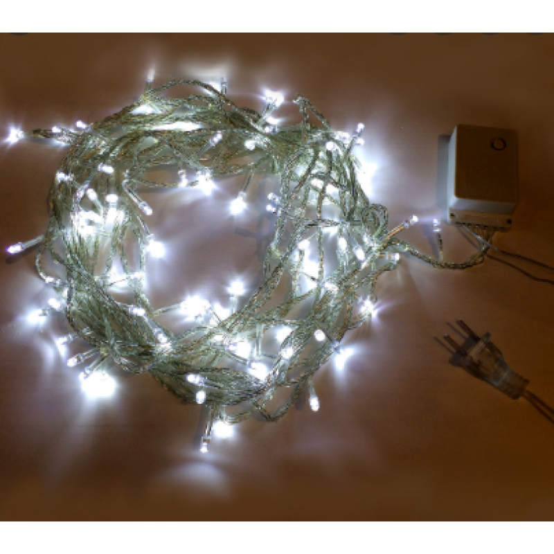 CHRISTMAS WHITE LIGHTS 10METRES