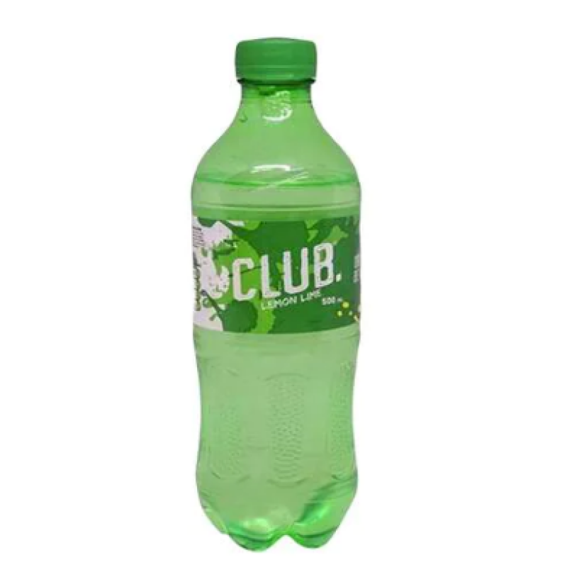 HIGHLAND CLUB SODA LEMON LIME 500ML