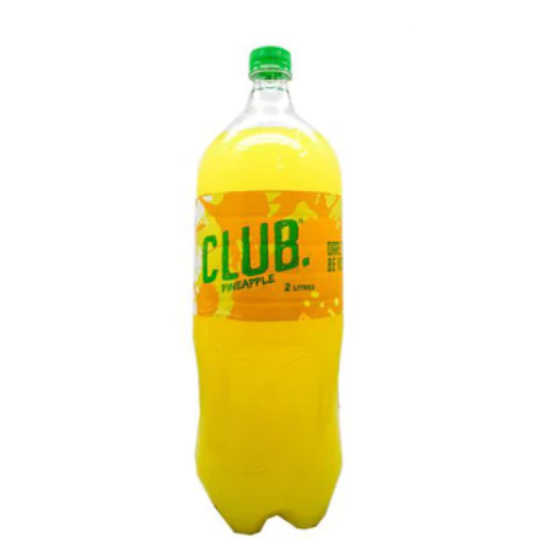 HIGHLAND CLUB SODA PINEAPPLE 2LTRES