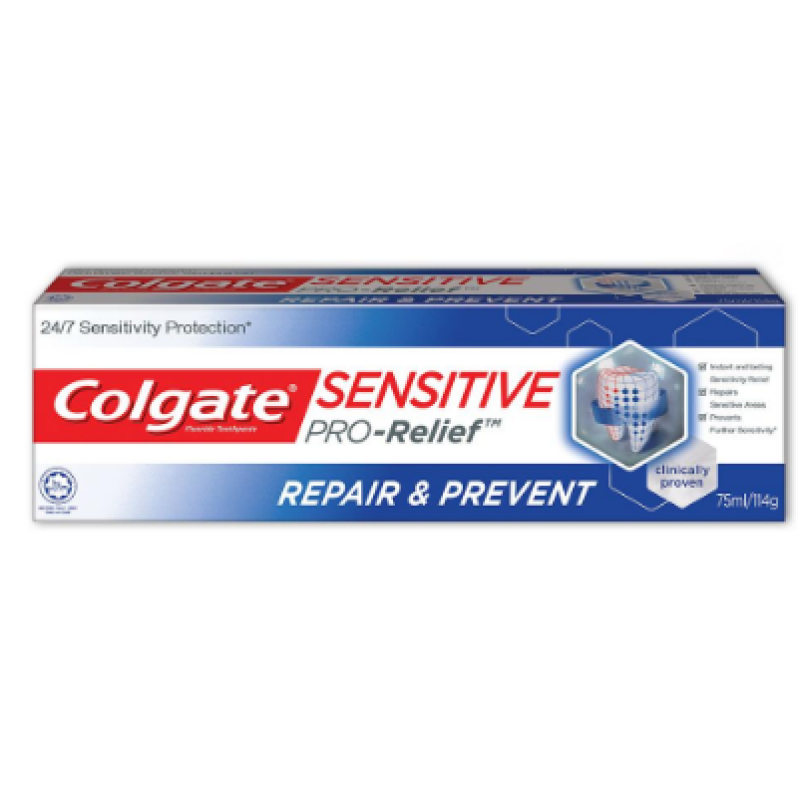 COLGATE SENSITIVE REPAIR AND PREVENT TOOTHPASTE 75Ml 