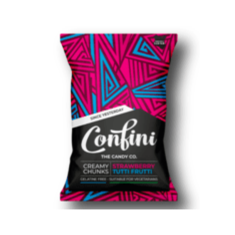 Confini Strawberry And Fruit Chunks 75g