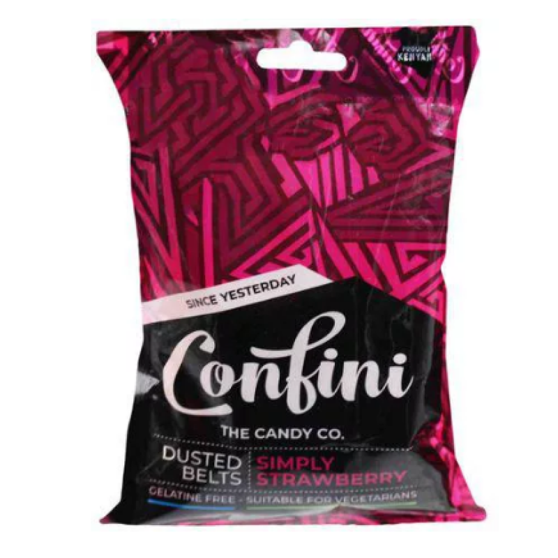 Confini Strawberry Belts Pouch 75g